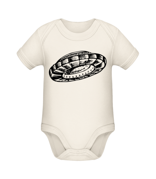 UFO - Organic Baby Body - Cream - Front
