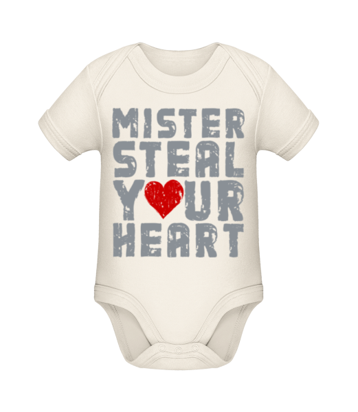 Mister Steal Your Heart - Organic Baby Body - Cream - Front
