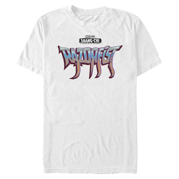 Marvel - Shang-Chi - Razorfist Logo - Men's T-Shirt - White - Front