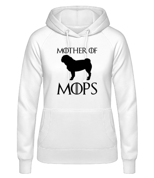 Mother Of Mops - Women's Hoodie - White - Front