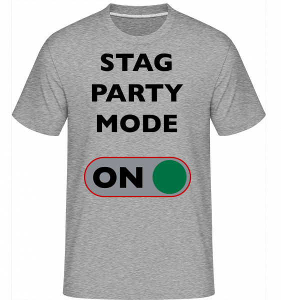 Stag Party Mode On -  Shirtinator Men's T-Shirt - Heather grey - Vorn