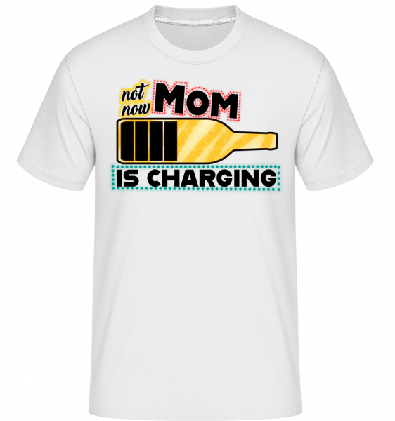 Mom Is Charging -  Shirtinator Men's T-Shirt - White - Vorn