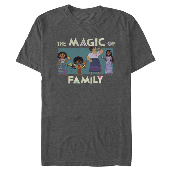 Disney - Encanto - Skupina Family - Men's T-Shirt - Heather anthracite - Front