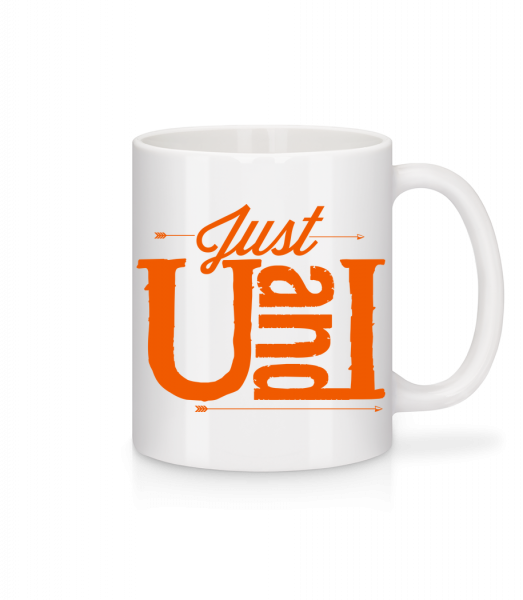 Just U And I Orange - Mug - White - Vorn
