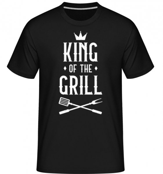 King Of The Grill -  Shirtinator Men's T-Shirt - Black - Front