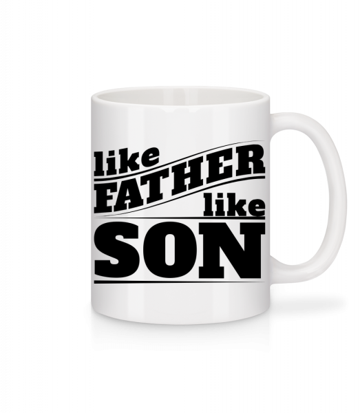 Like Father Like Son - Mug - White - Vorn