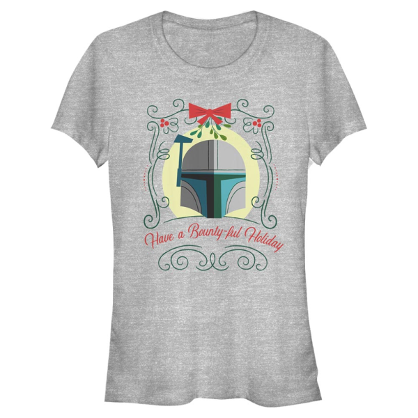 Star Wars - Skupina Bountiful Holiday - Christmas - Women's T-Shirt - Heather grey - Front