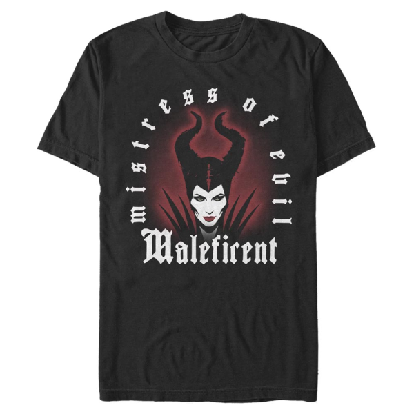 Disney - Maleficent Mistress of Evil - Maleficent Evil Mistress Mal - Men's T-Shirt - Black - Front