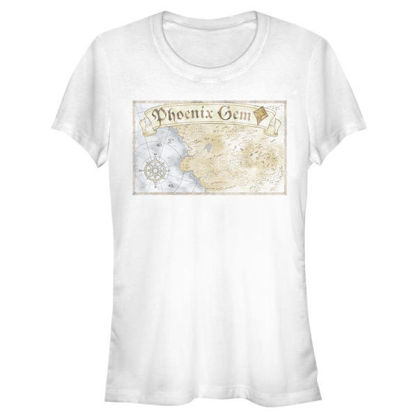 Pixar - Onward - Phoenix Gem Map - Women's T-Shirt - White - Front