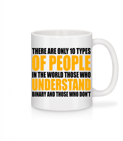 Only 10 Types Of People - Mug - White - Vorn