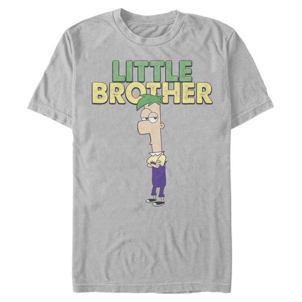 Disney Classics - Phineas and Ferb - Ferb The Green Brother - Men's T-Shirt - ash_grey - Front