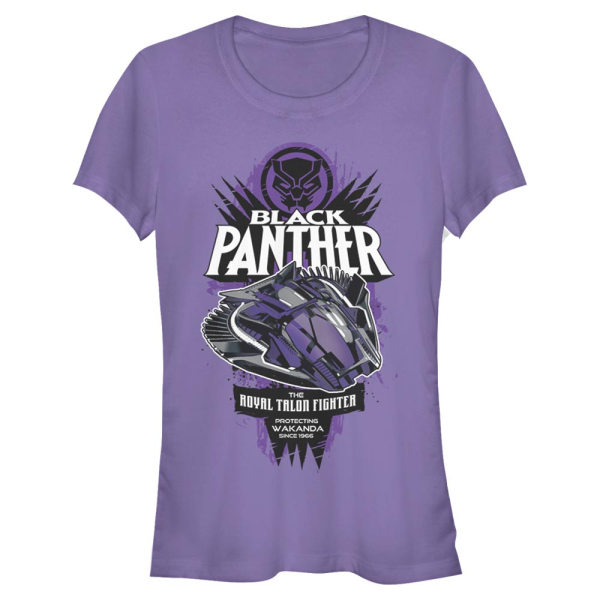 Marvel - Avengers - Black Panther Adval Talon - Women's T-Shirt - Purple - Front