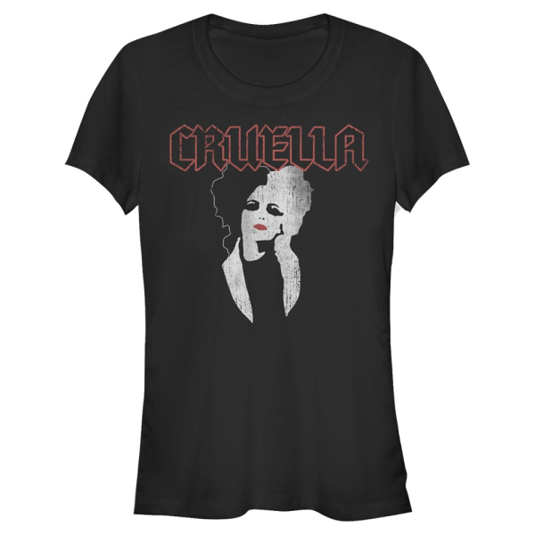 Disney Classics - Cruella - Cruella DeVille Rock T - Women's T-Shirt - Black - Front