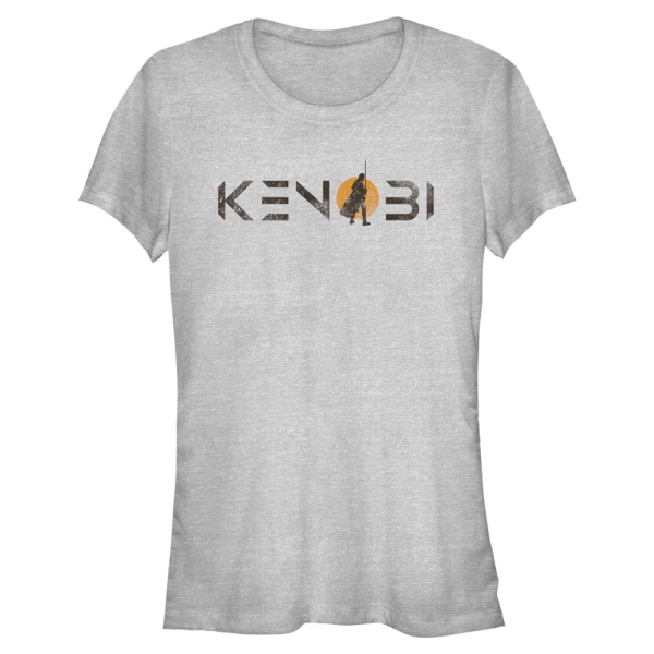 Star Wars - Obi-Wan Kenobi - Obi-Wan Kenobi Kenobi Single Sun Logo - Women's T-Shirt - Heather grey - Front