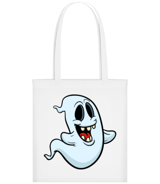 Cartoon Ghost - Tote Bag - White - Front
