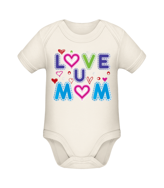 Mom Love - Organic Baby Body - Cream - Front