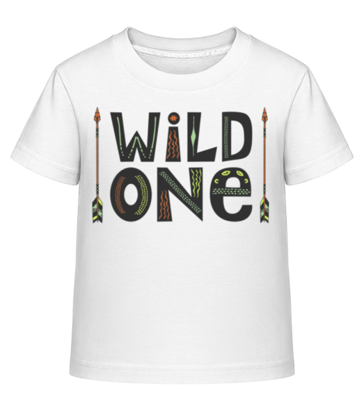 Wild One - Kid's Shirtinator T-Shirt - White - Front