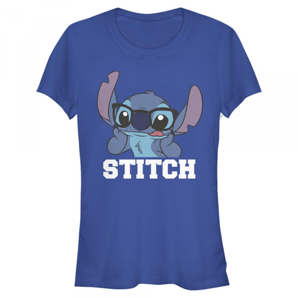 Disney - Lilo & Stitch - Stitch - Women's T-Shirt - Royal blue - Front