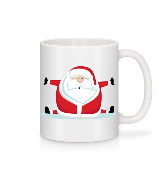 Santa Claus Splits - Mug - White - Vorn
