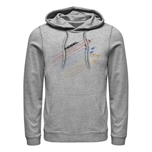 Star Wars - Rogue One - Text Ship Launch - Unisex Hoodie - Heather grey - Front