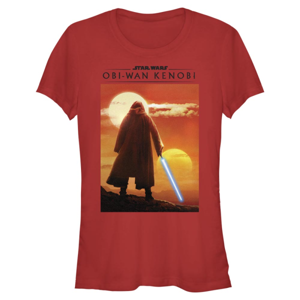 Star Wars - Obi-Wan Kenobi - Obi-Wan Kenobi Two Suns - Women's T-Shirt - Red - Front
