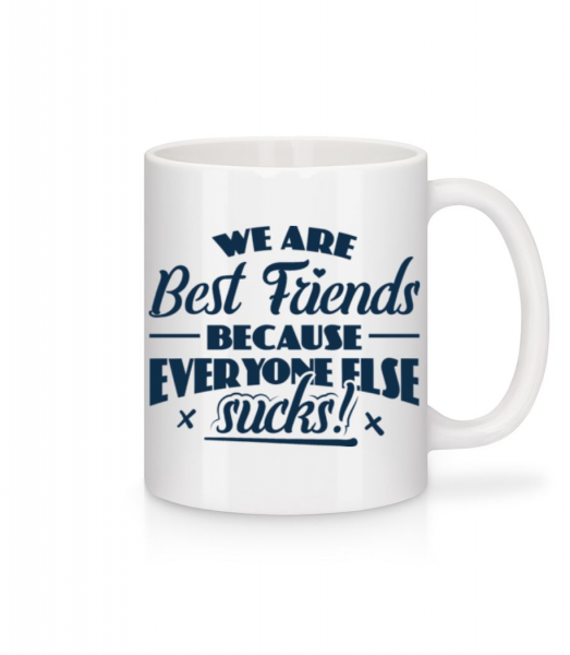 We Are Best Friends - Mug - White - Front