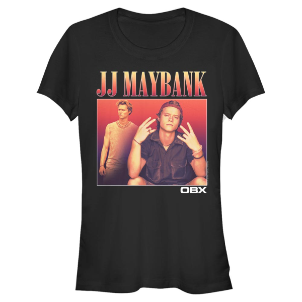 Netflix - Outer Banks - JJ Maybank Jj Maybank Hero - Women's T-Shirt - Black - Front