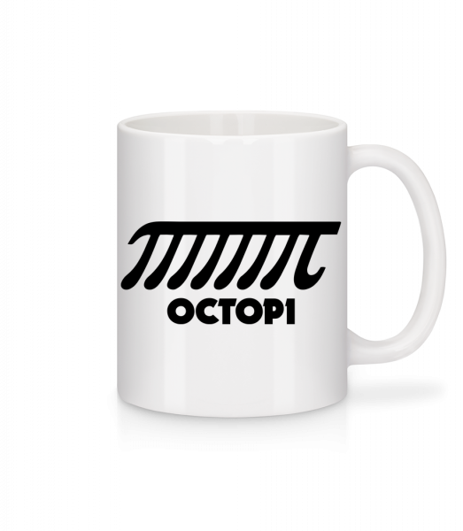 Octopi - Mug - White - Vorn
