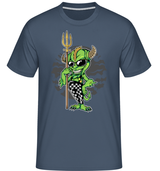 Goblin -  Shirtinator Men's T-Shirt - Denim - Front