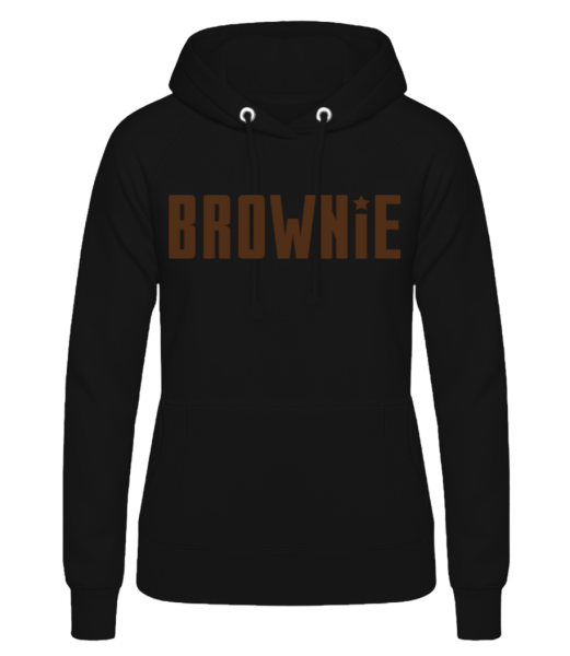 Brownie - Women's Hoodie - Black - Front