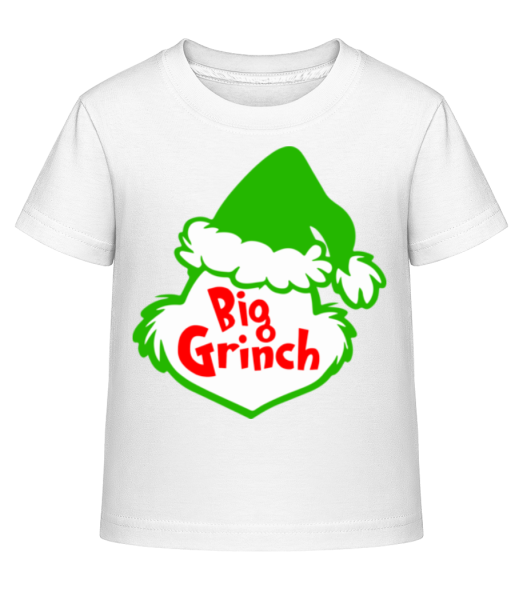 Big Grinch - Kid's Shirtinator T-Shirt - White - Front