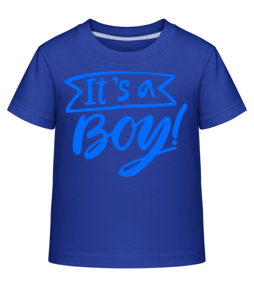 It´s A Boy - Kid's Shirtinator T-Shirt - Royal blue - Front