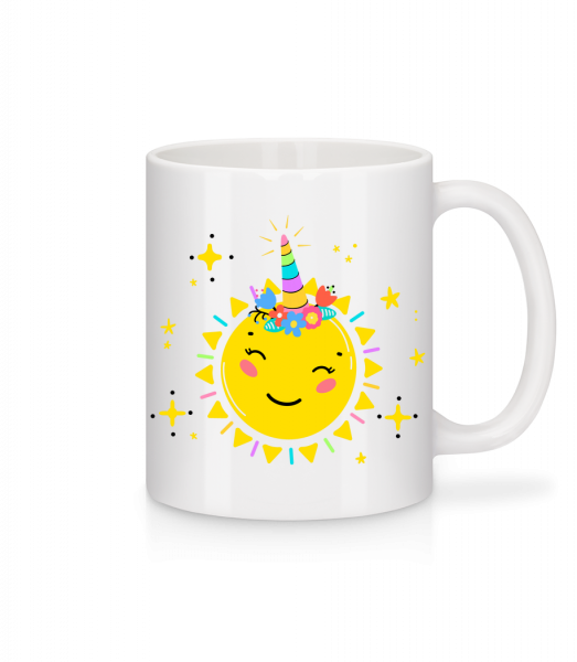 Happy Sun - Mug - White - Vorn