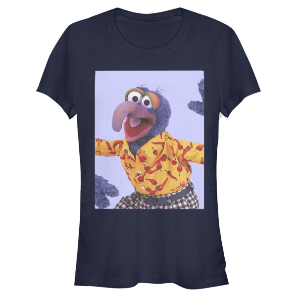 Disney Classics - Muppets - Gonzo Meme - Women's T-Shirt - Navy - Front