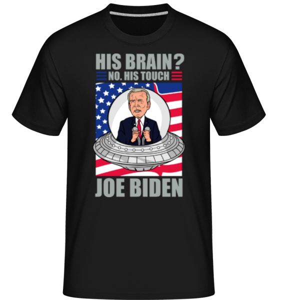 Alien Biden -  Shirtinator Men's T-Shirt - Black - Front