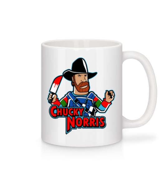 Chucky Norris - Mug - White - Front