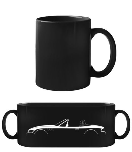 'BMW Z3' Silhouette - Black Mug - Black - Front