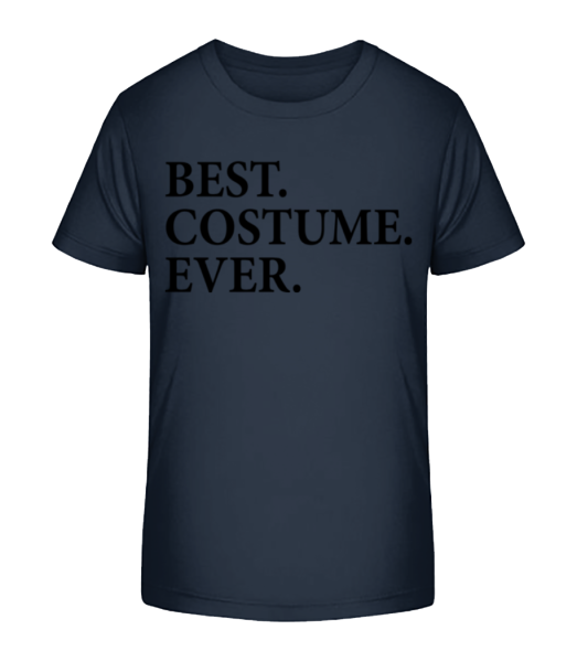 Best. Costume. Ever. - Kid's Bio T-Shirt Stanley Stella - Navy - Front