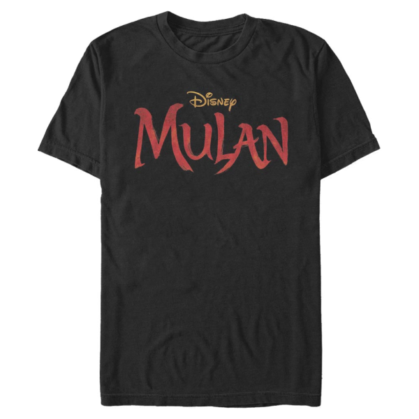 Disney - Mulan - Logo Mulan - Men's T-Shirt - Black - Front