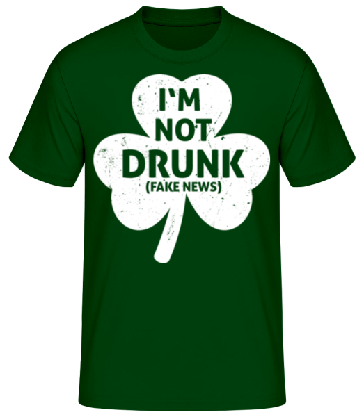 I'm Not Drunk - Men's Basic T-Shirt - Bottle green - Front