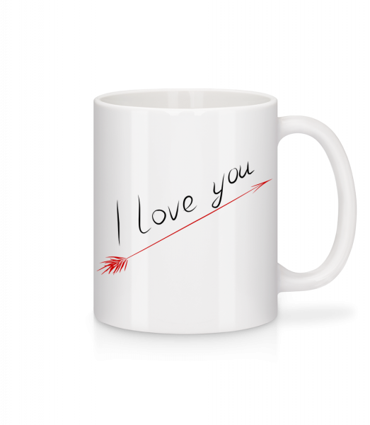 I Love You - Mug - White - Vorn
