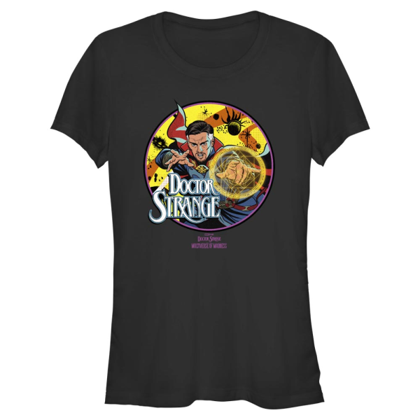 Marvel - Doctor Strange - Doctor Strange Hero Badge - Women's T-Shirt - Black - Front