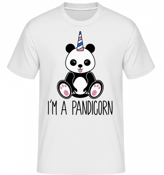 I'm A Pandicorn -  Shirtinator Men's T-Shirt - White - Vorn
