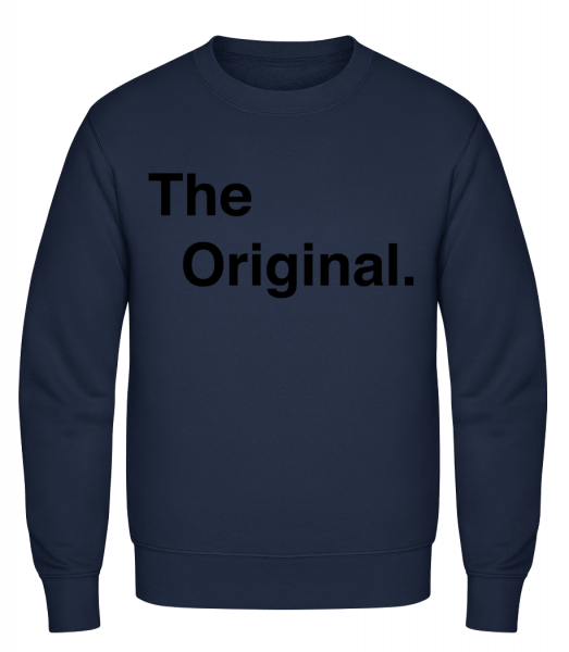The Original - Classic Set-In Sweatshirt - Navy - Vorn