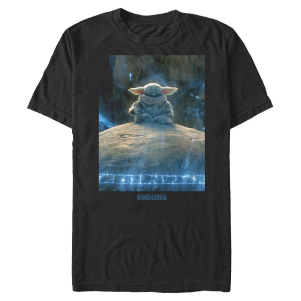 Star Wars - The Mandalorian - Grogu MandoMon Epi6 Experiment - Men's T-Shirt - Black - Front