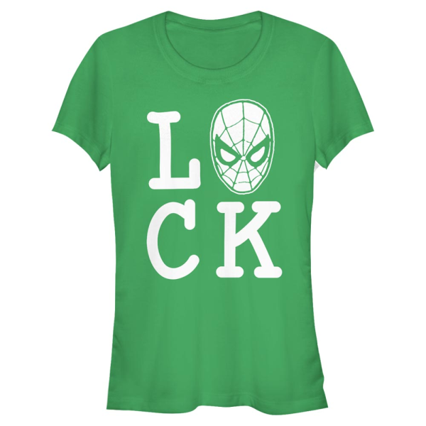 Marvel - Avengers - Spider-Man Spider Luck - Women's T-Shirt - Kelly green - Front