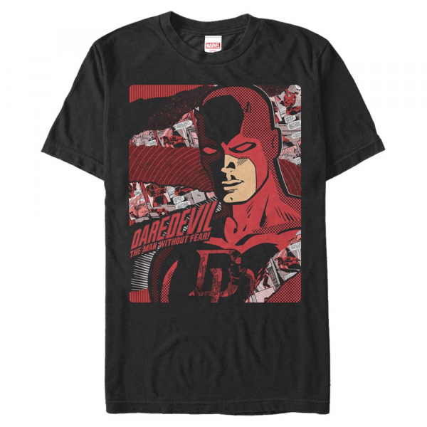 Marvel - Defenders - Daredevil Dare Strive - Men's T-Shirt - Black - Front