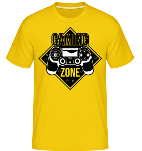 Gaming Zone -  Shirtinator Men's T-Shirt - Golden yellow - Front