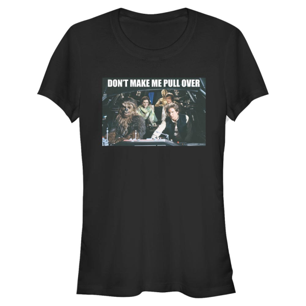 Star Wars - Skupina Pull Over - Women's T-Shirt - Black - Front