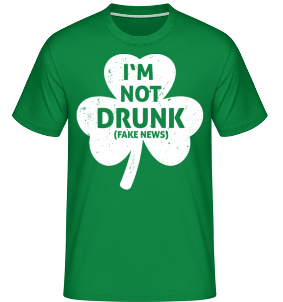 I'm Not Drunk -  Shirtinator Men's T-Shirt - Kelly green - Front